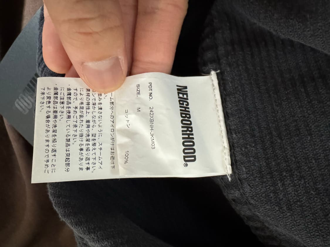 [M] 네이버후드 세비지 코듀로이 자켓 네이비 상품이미지5