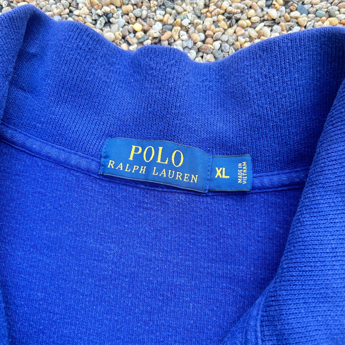 폴로 랄프로렌 블루 하프집업 니트 상품이미지5