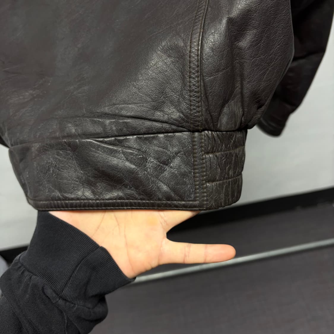 빈티지 레더 자켓 6 상품이미지4