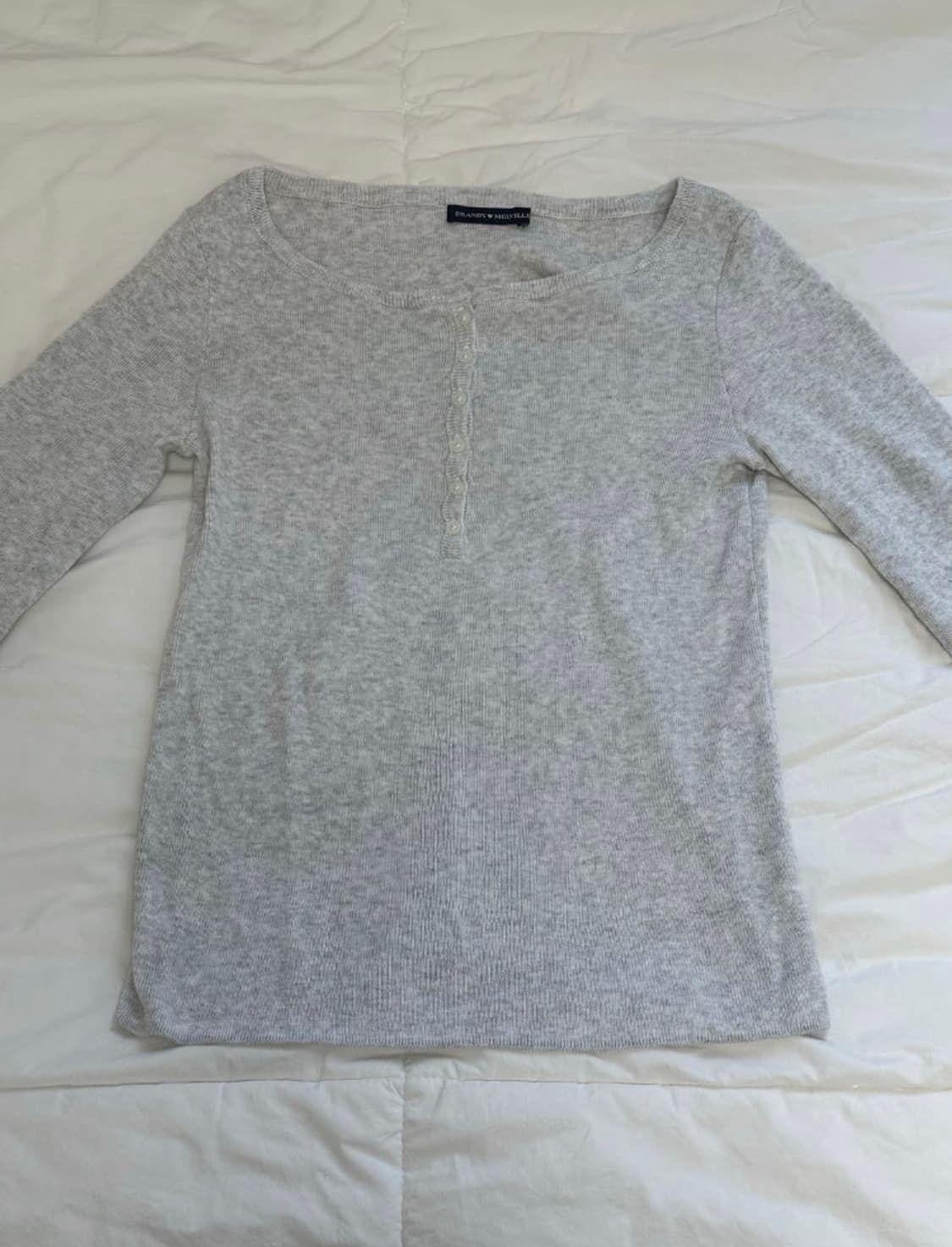 브랜디멜빌 롱슬리브 그레이 상품이미지1