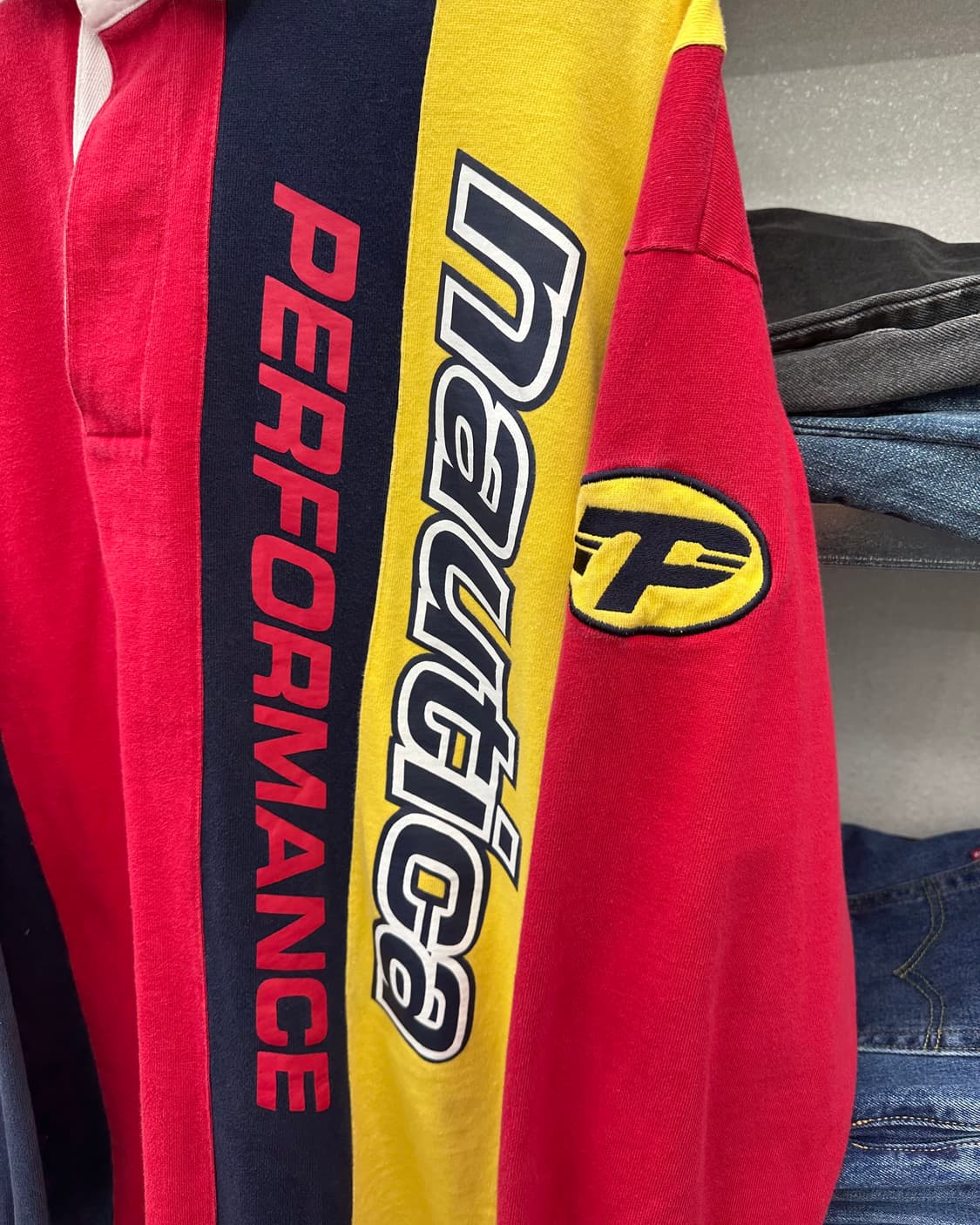 (XL)90'S NAUTICA 럭비티-M1796 상품이미지2