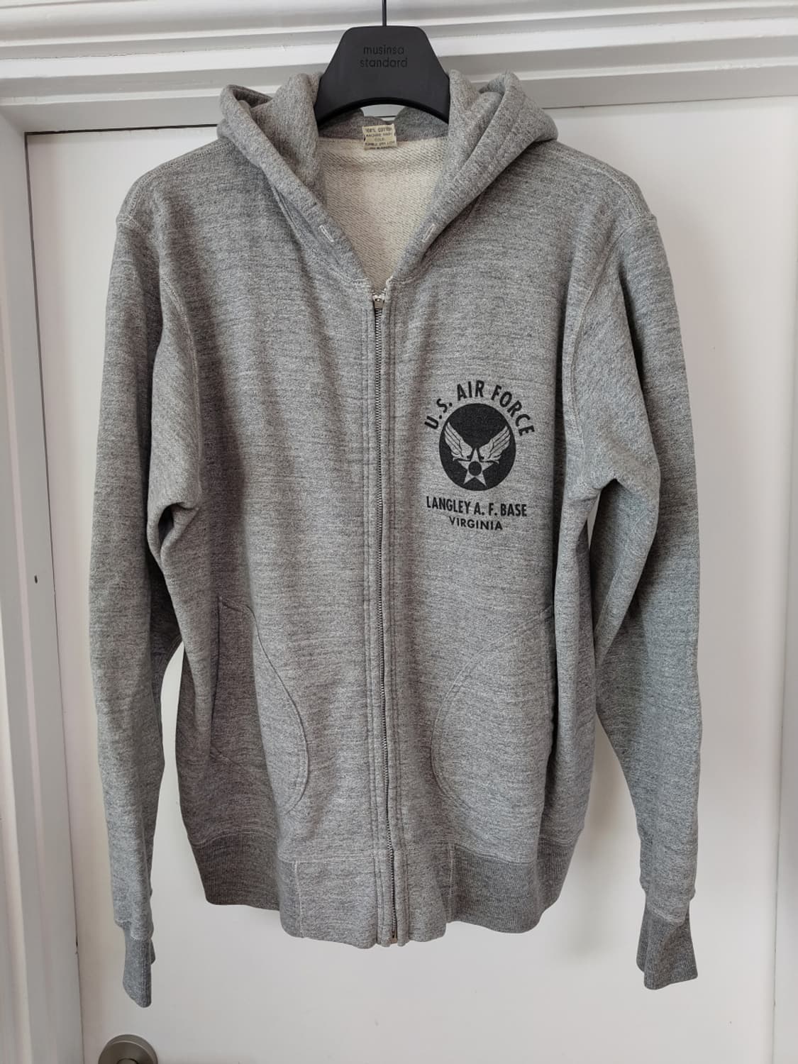 버즈릭슨 FULL ZIP SWEAT PARKA US AIR FORCE 상품이미지2