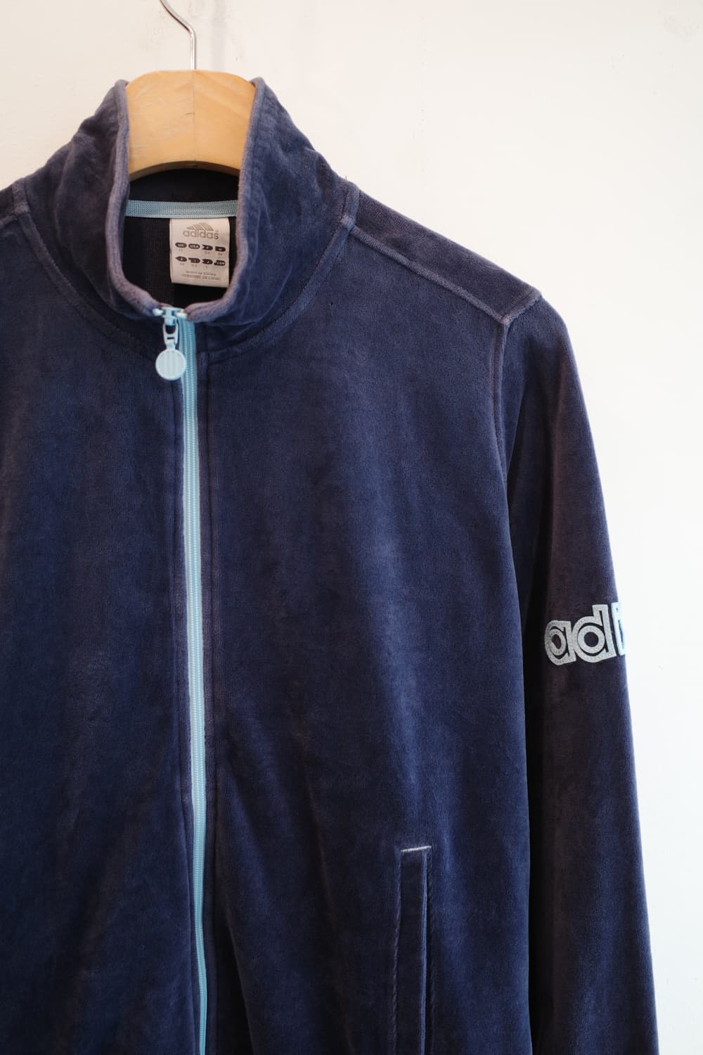 Adidas 아디다스 벨벳 트레이닝 집업  상품이미지2