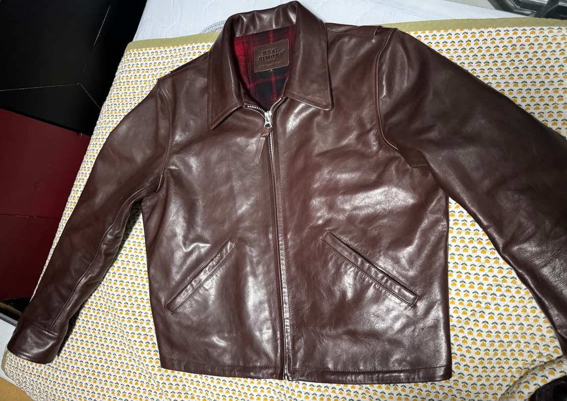 리얼시몬스 말가죽 스포츠자켓 상품이미지2