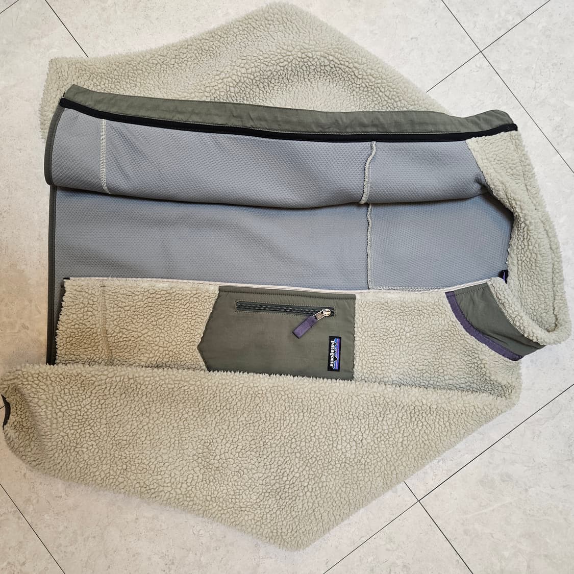 파타고니아 클래식 레트로x 파일 후리스자켓 s 상품이미지5