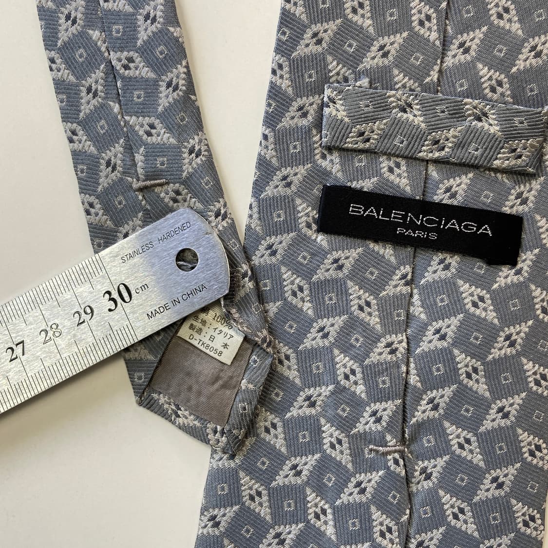 BALENCIAGA 발렌시아가 정품 명품 넥타이 상품이미지5