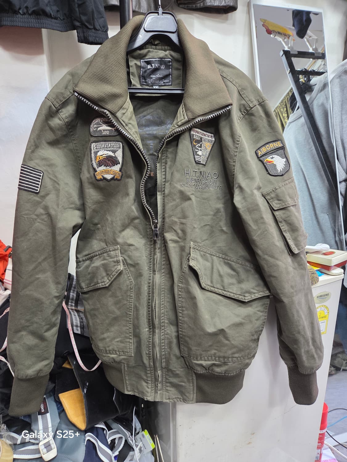 H T NIAO   밀리터리   점퍼 상품이미지1