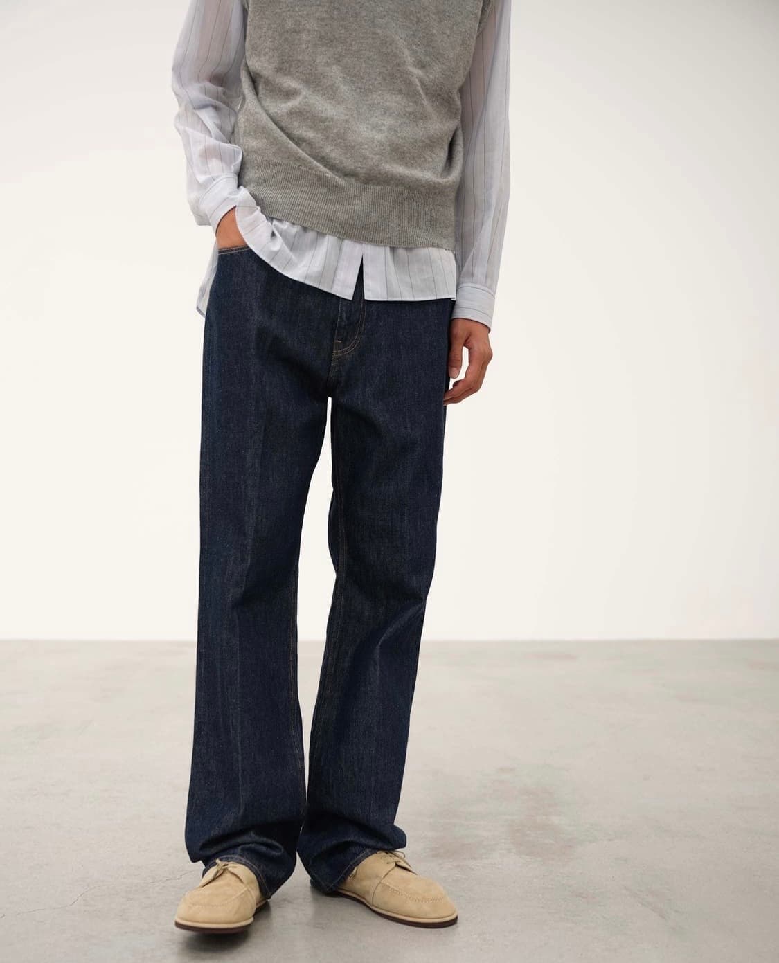 오라리 hard twist denim 5p 상품이미지1