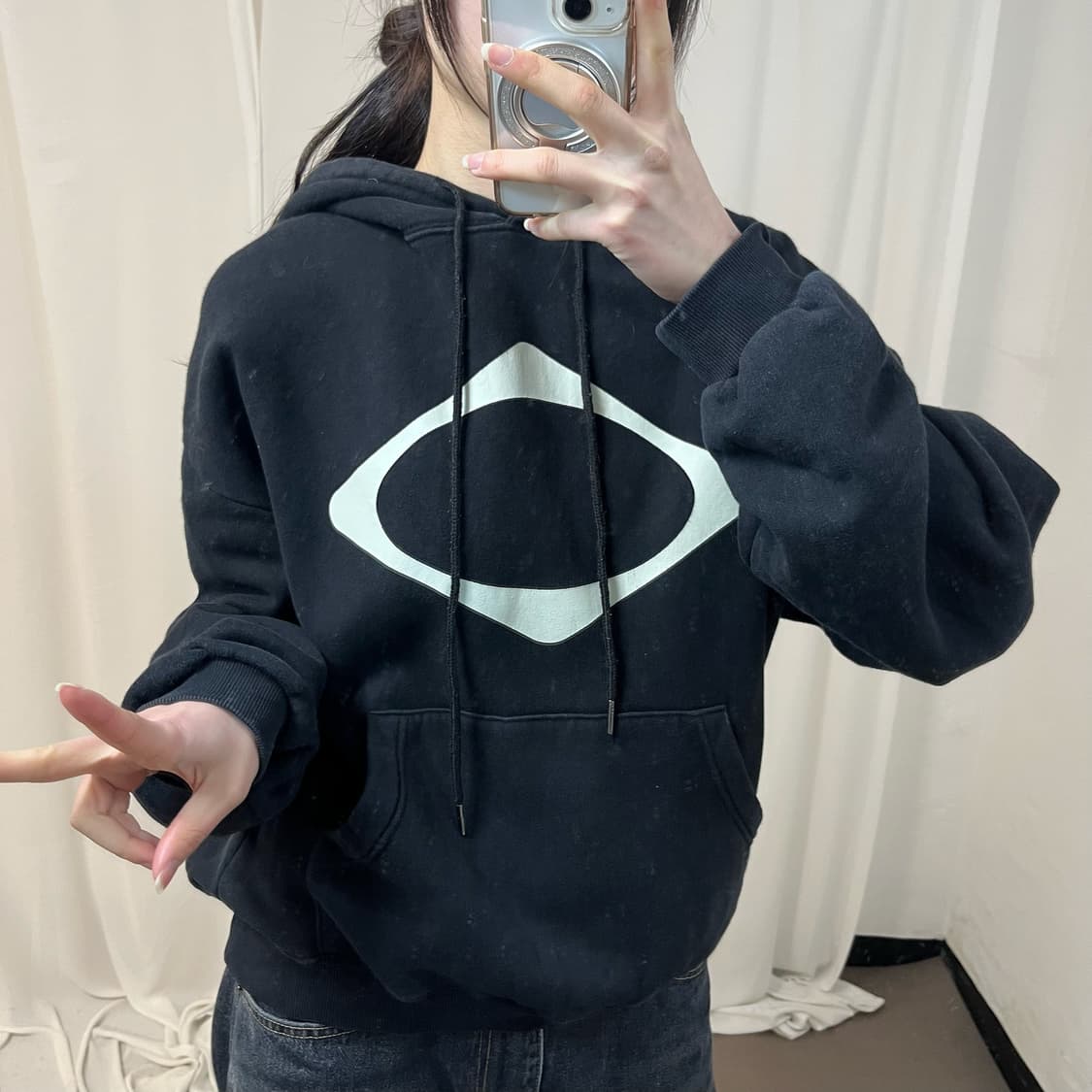 Mischief rhombus hoodie 상품이미지2
