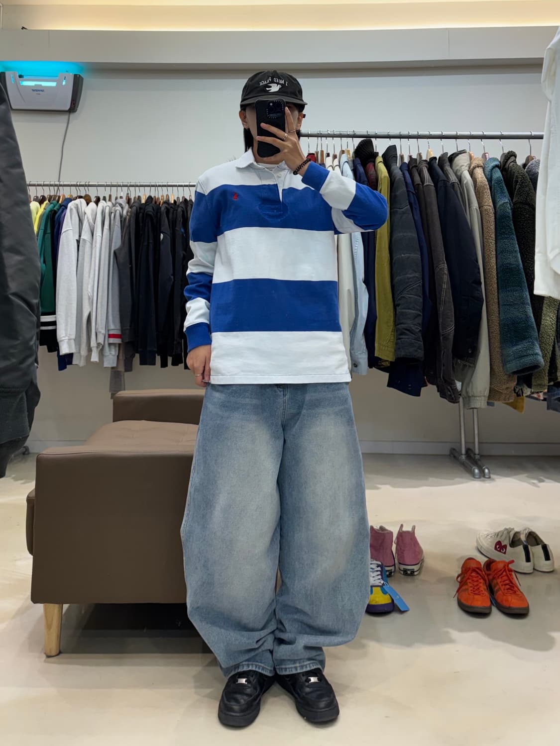 폴로 랄프로렌 스트라이프 럭비티 상품이미지7