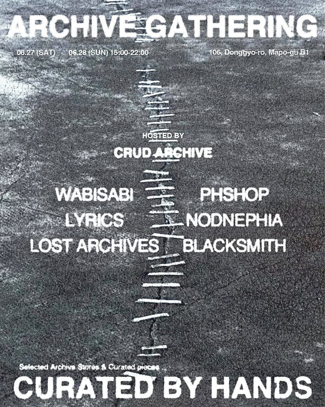 “ARCHIVE GATHERING“ POP-UP 6/27-6/28 상품이미지1