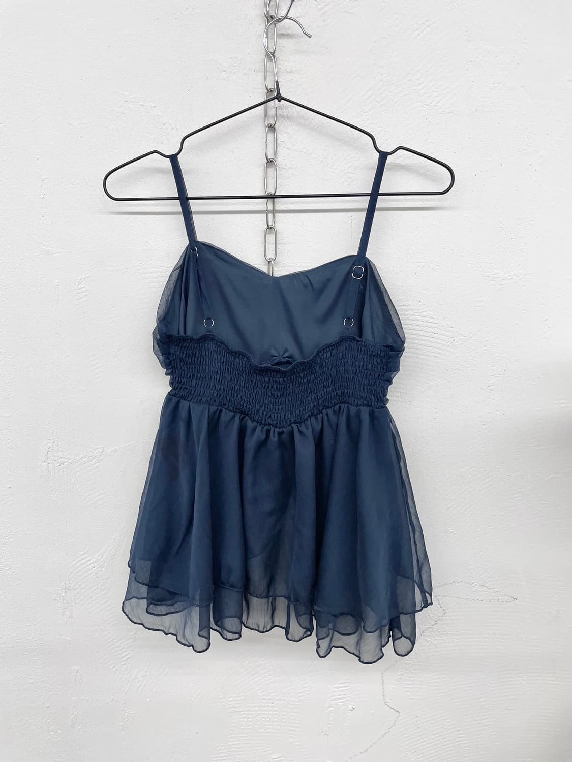 네이비 셔링 시어 슬립 상품이미지6