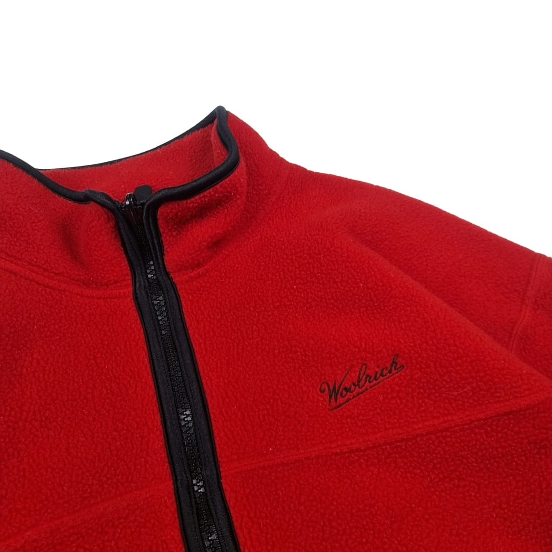 울리치 woolrich 빈티지 레드 후리스 M  상품이미지6