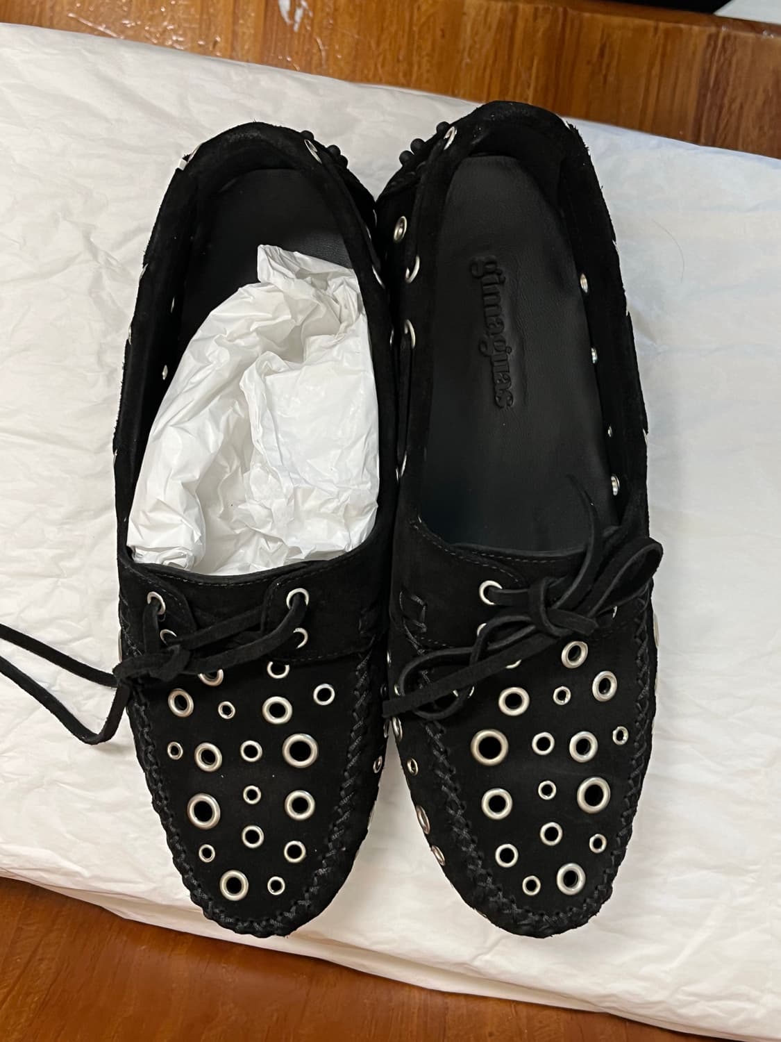 기마구아스 아일렛 드라이빙 로퍼 38사이즈 상품이미지1