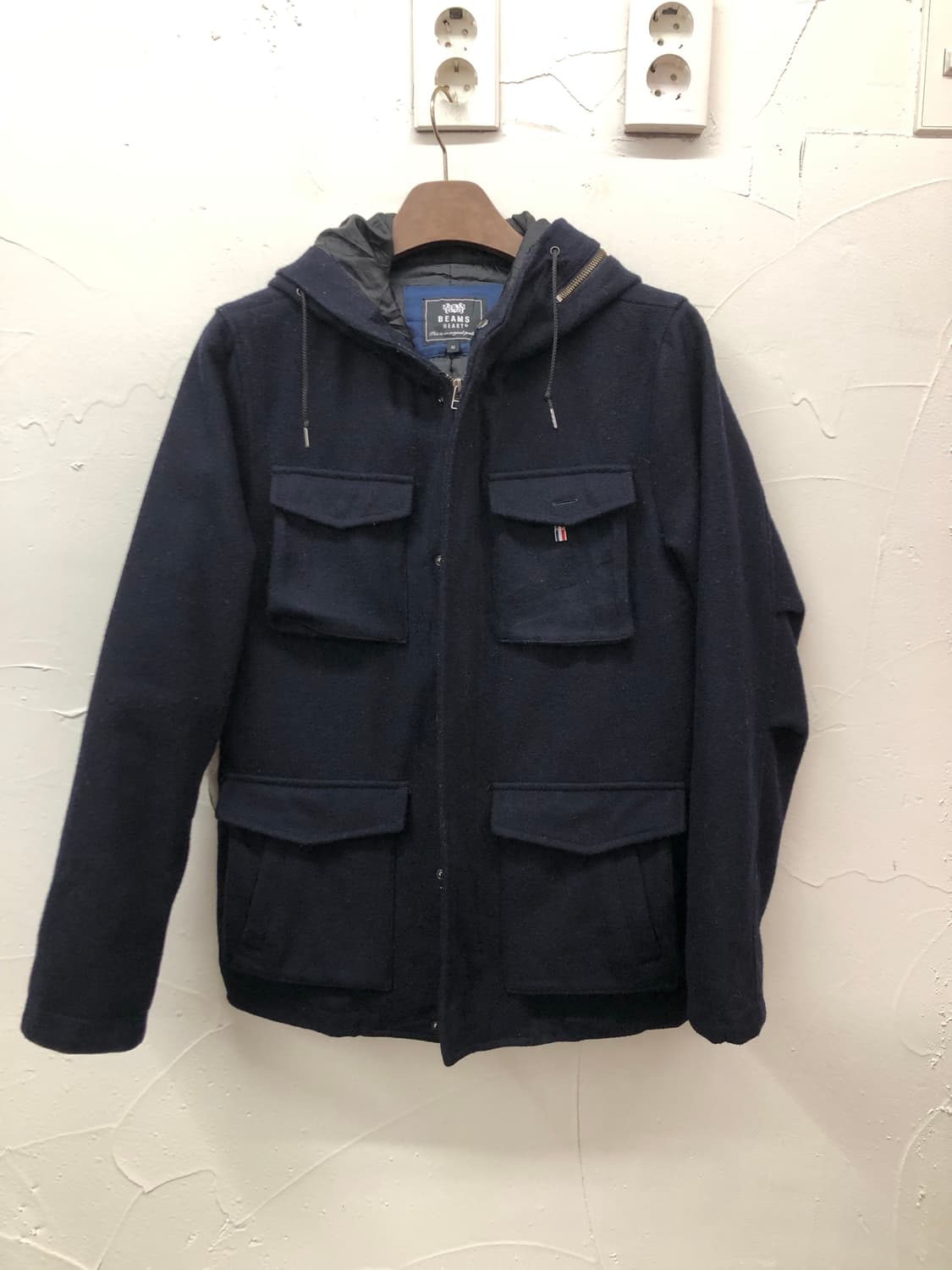 빔즈 하트 울 파카 상품이미지1