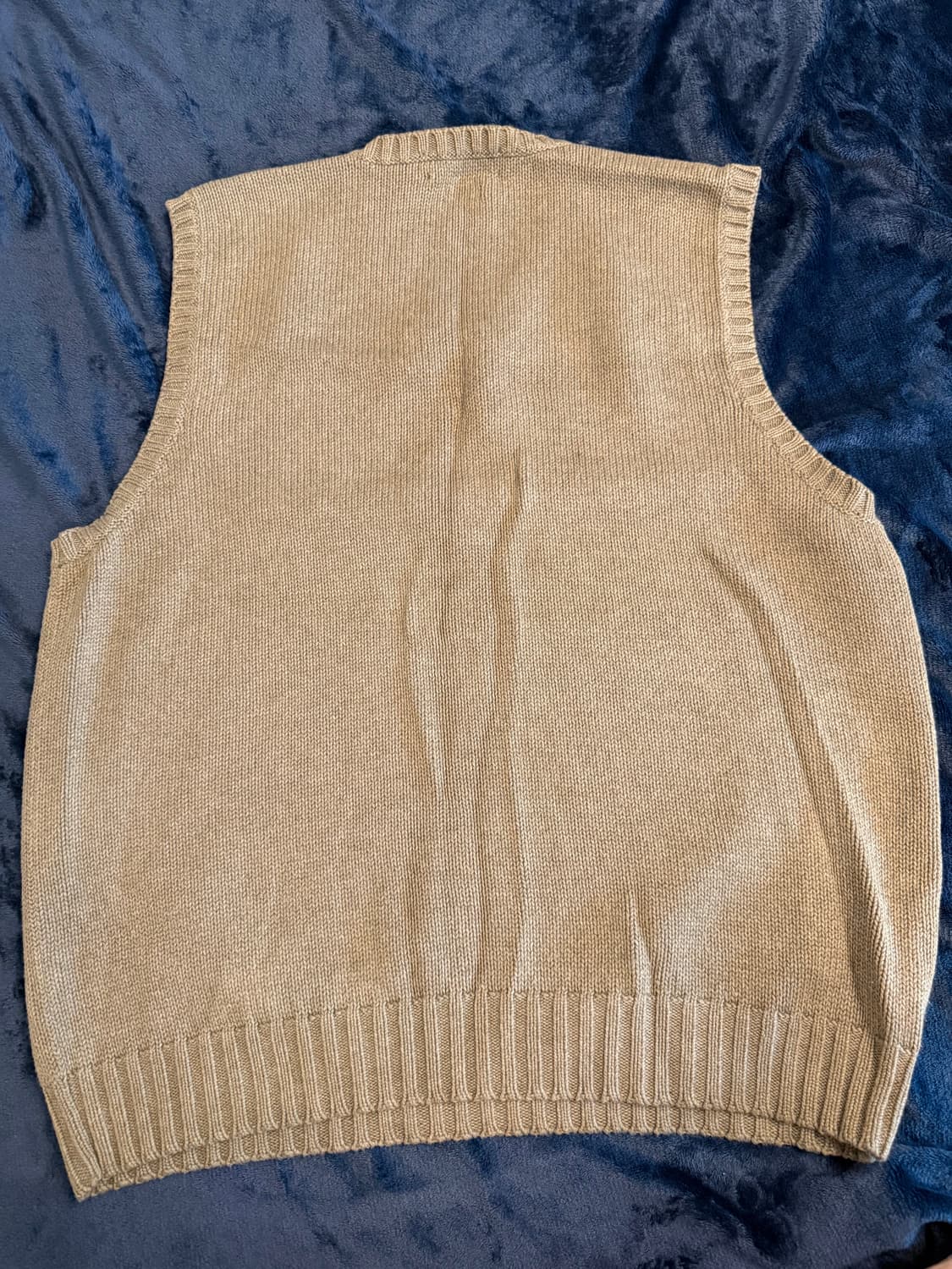 폴로 니트 조끼 L 상품이미지4