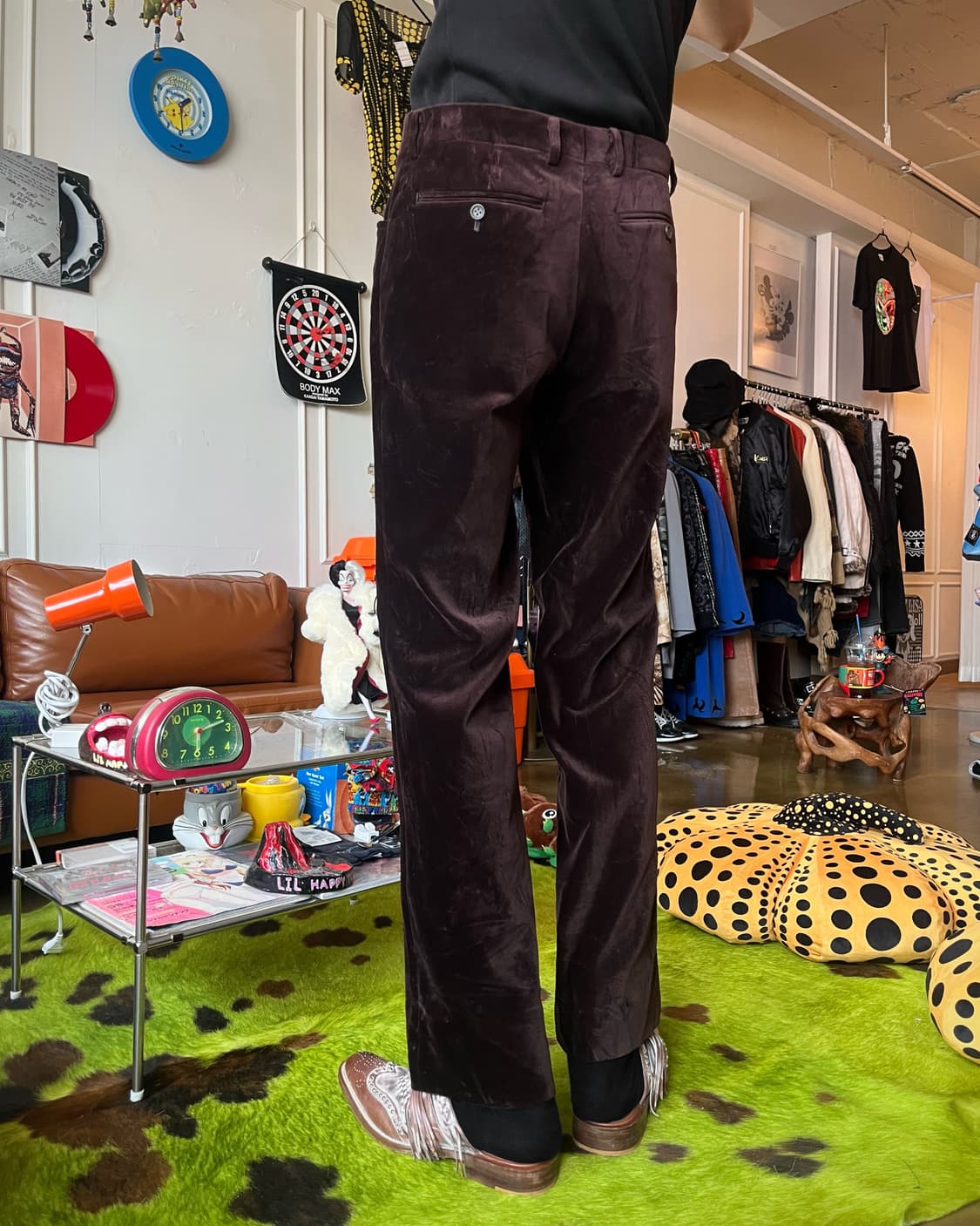 Paul Smith Brown Velour Old Trouser 상품이미지2