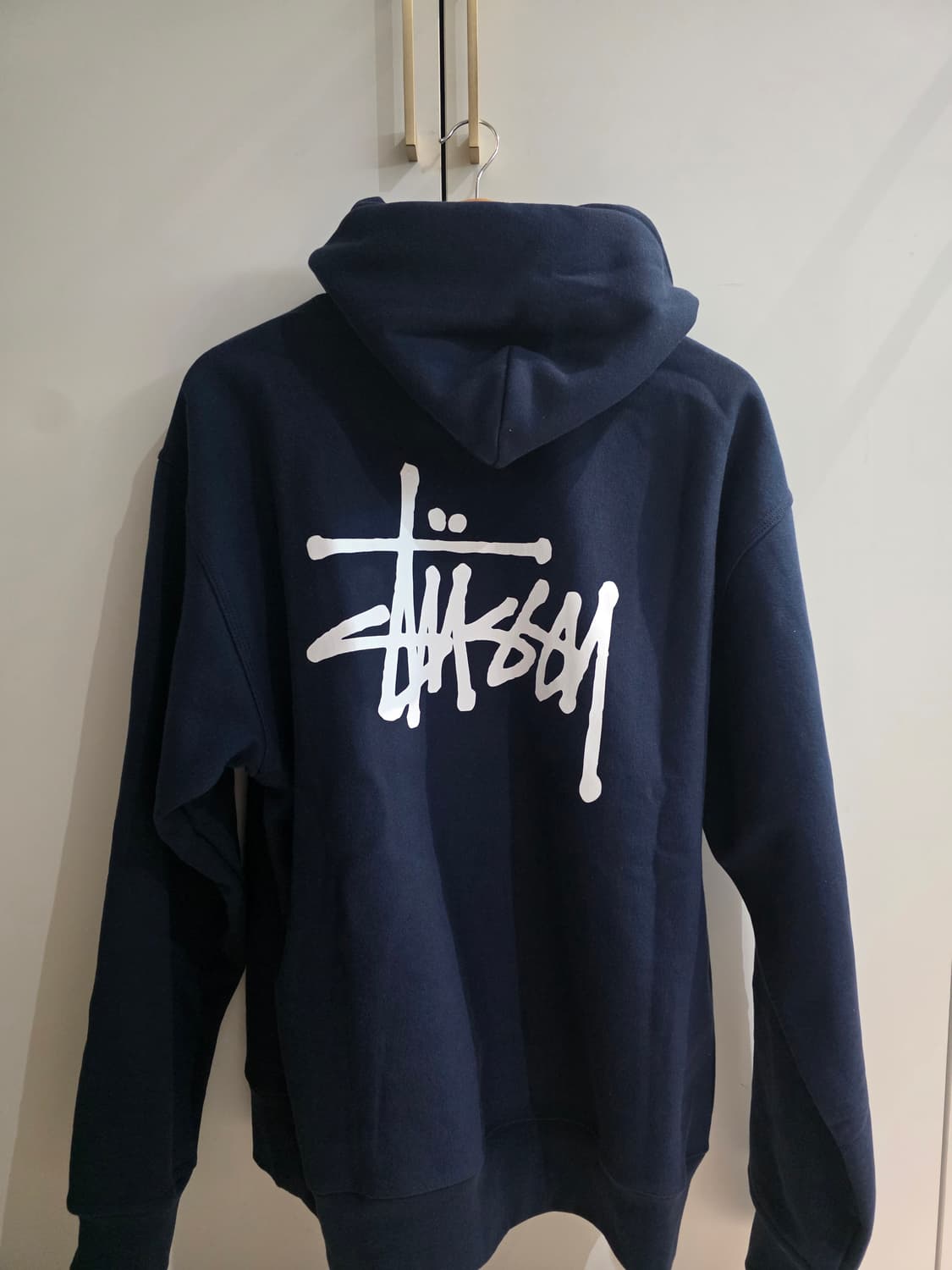 스투시 베이직 후드 네이비 [L] 상품이미지2