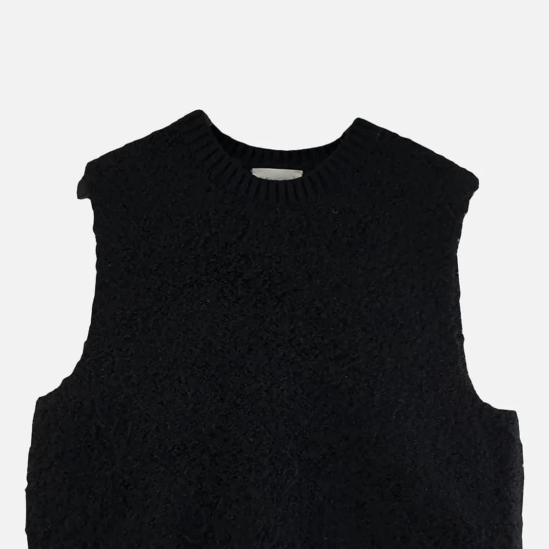 DKNY 블랙 여자 니트 조끼 85-160 N5028 상품이미지3