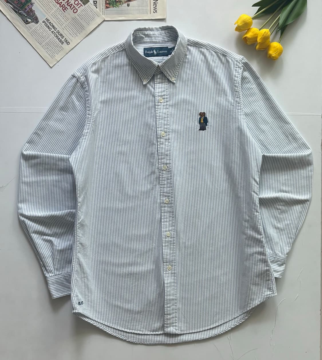 Polo 폴로랄프로렌 베어 스트라이프 셔츠 상품이미지2