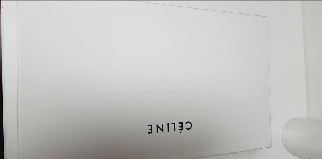 셀린느 CELINE 올드셀린 스웨이드 버건디 바부슈 플랫 상품이미지7