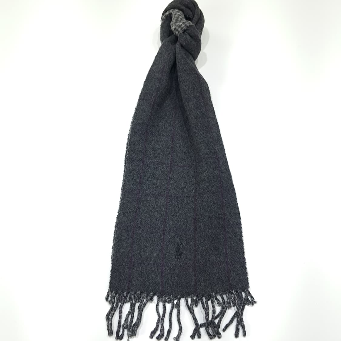 MX425 폴로 랄프로렌 리버서블 램스울 머플러 상품이미지1