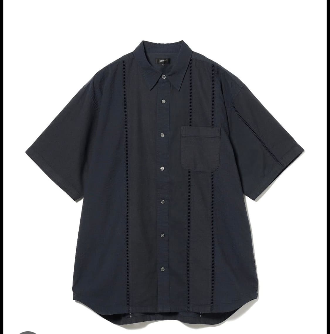 [L]빔즈 레이스 셔츠 상품이미지1