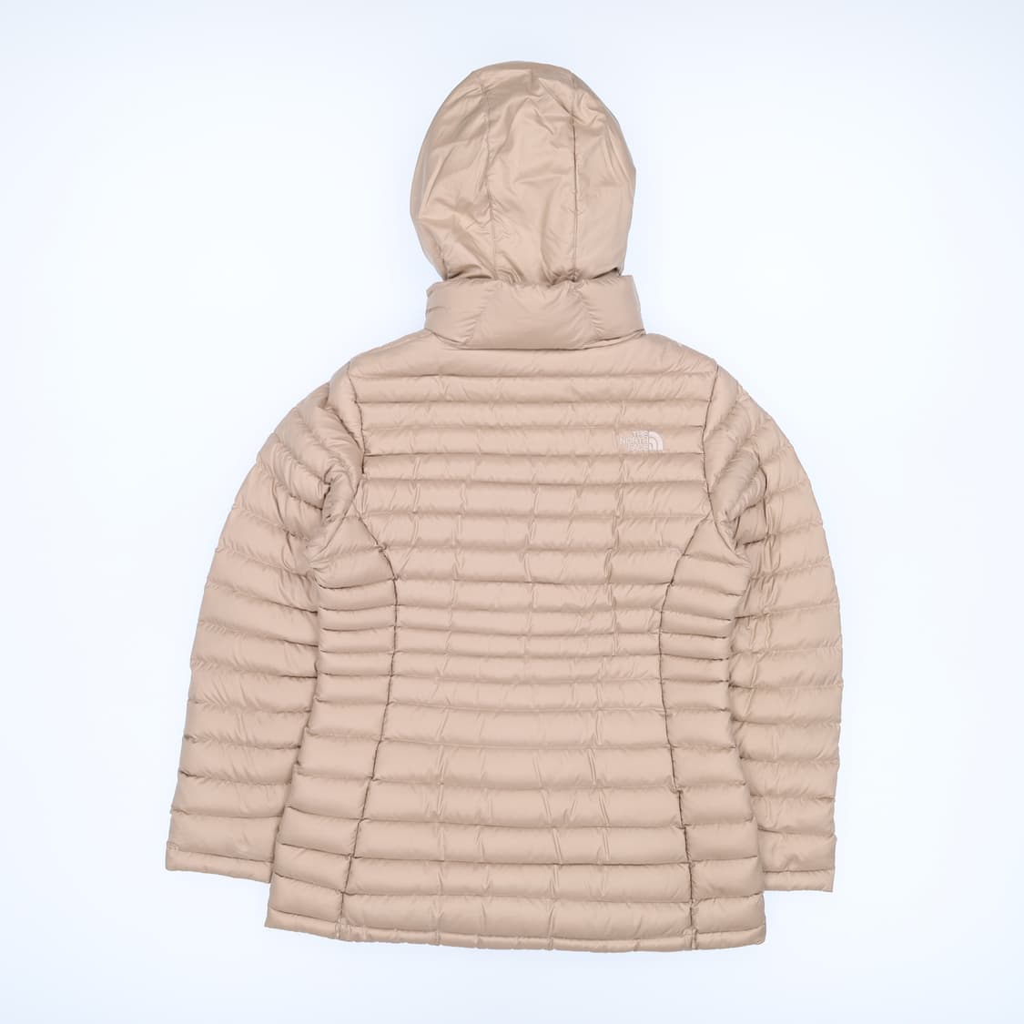 [100] 노스페이스 여성 구스다운 후리스 후드 패딩 N6975 상품이미지2