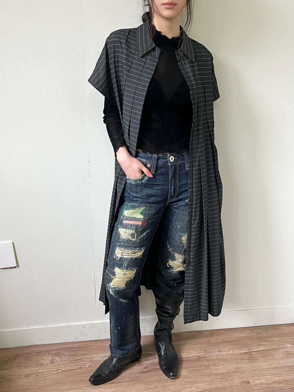 HIROKO KOSHINO 아카이브 원피스 상품이미지7