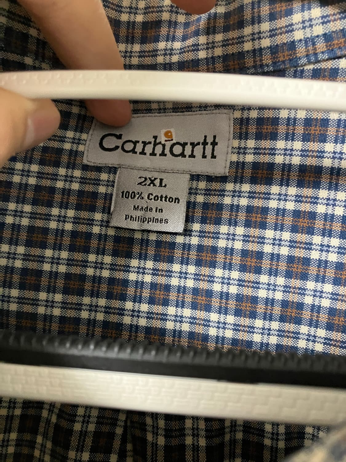 칼하트 체크셔츠 2XL 상품이미지3