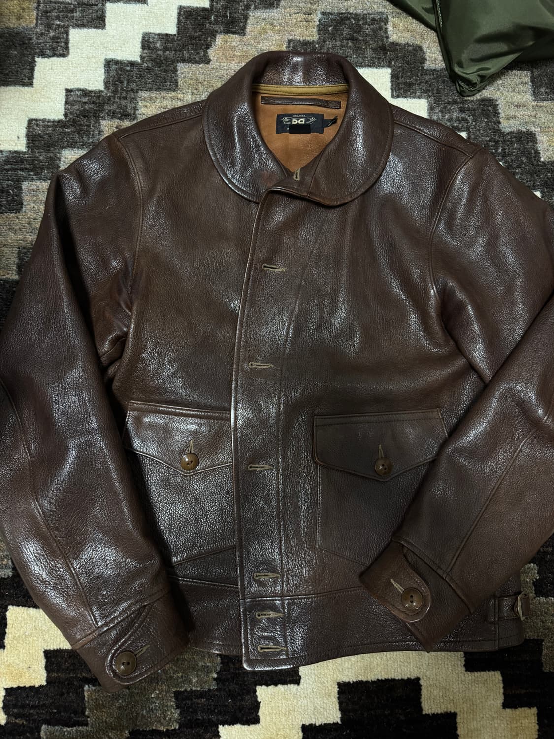 RRL 코삭 먼로 가죽 자켓 L 상품이미지1