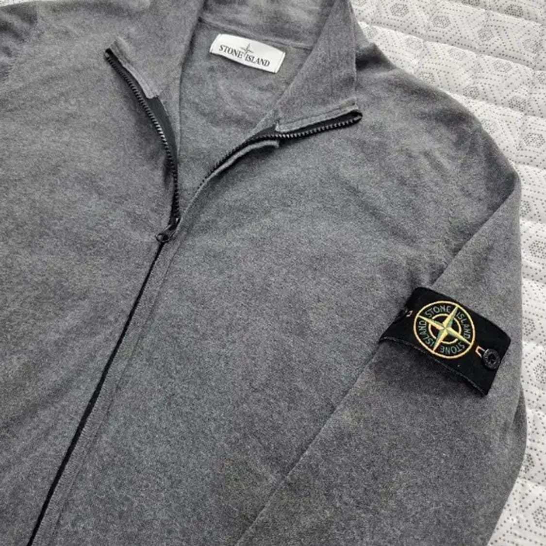 스톤아일랜드 남성 니트 집업 L 상품이미지1