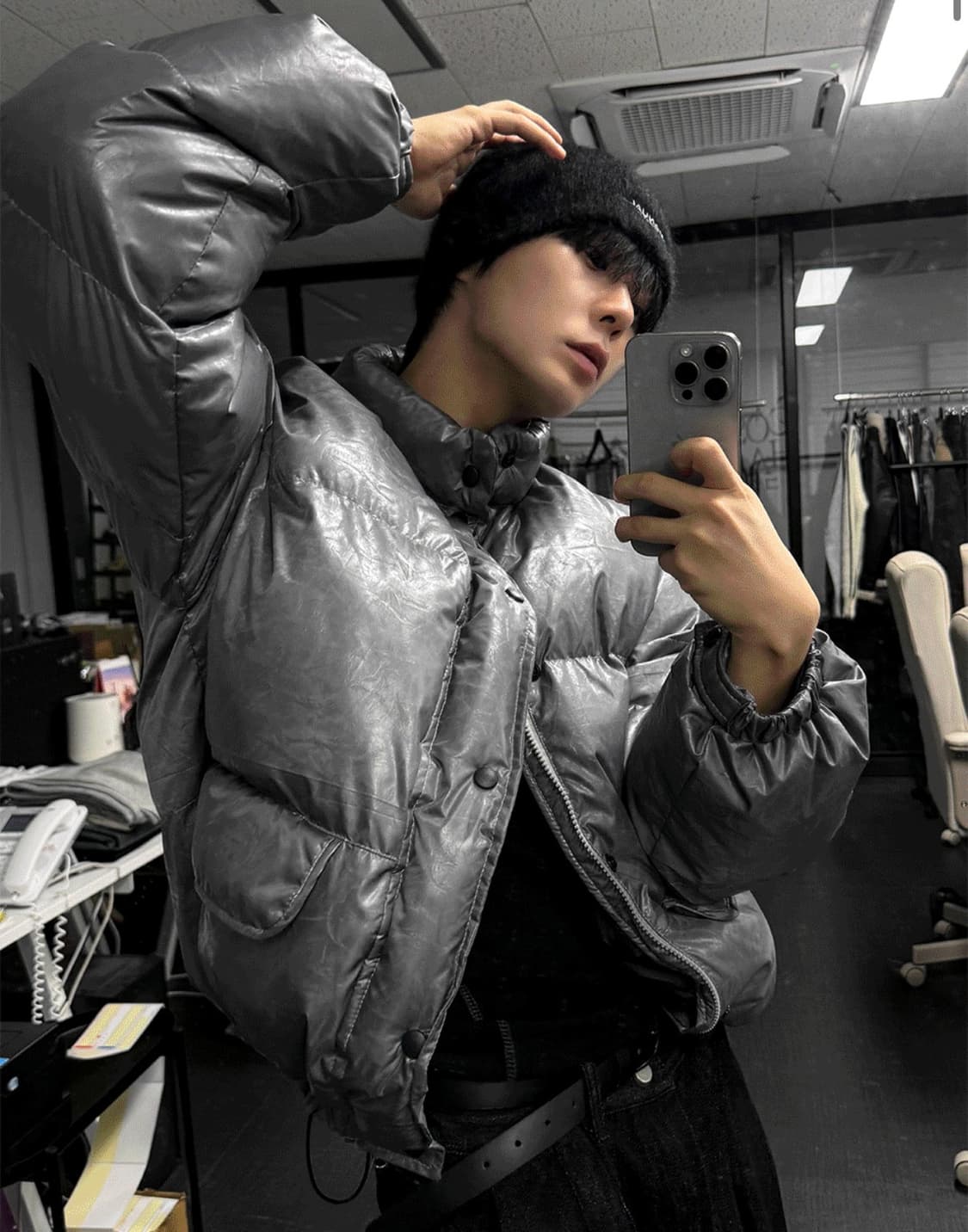 코시하루 키오프 메탈그레이 패딩 상품이미지4