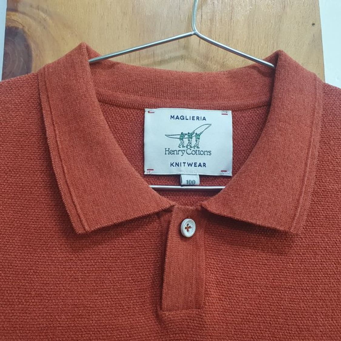 헨리코튼 MAGLIERIA KNIT WEAR 반팔티(100) 상품이미지7