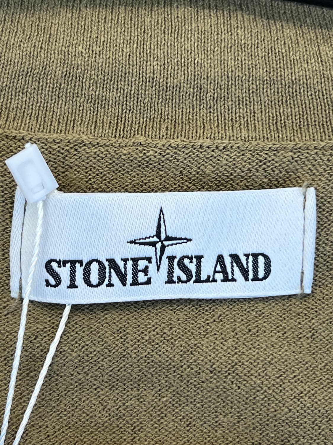 스톤아일랜드 와펜 올리브카키 니트 집업 상품이미지6