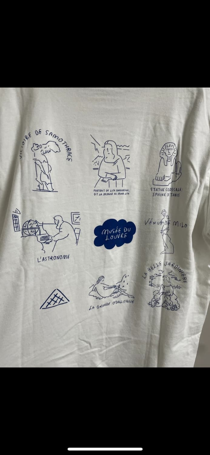 유니클로 UT 루브르박물관x나가바 유 상품이미지6