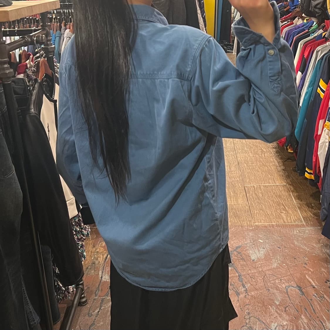 [HI] 칼하트 긴팔셔츠 블루 상품이미지4