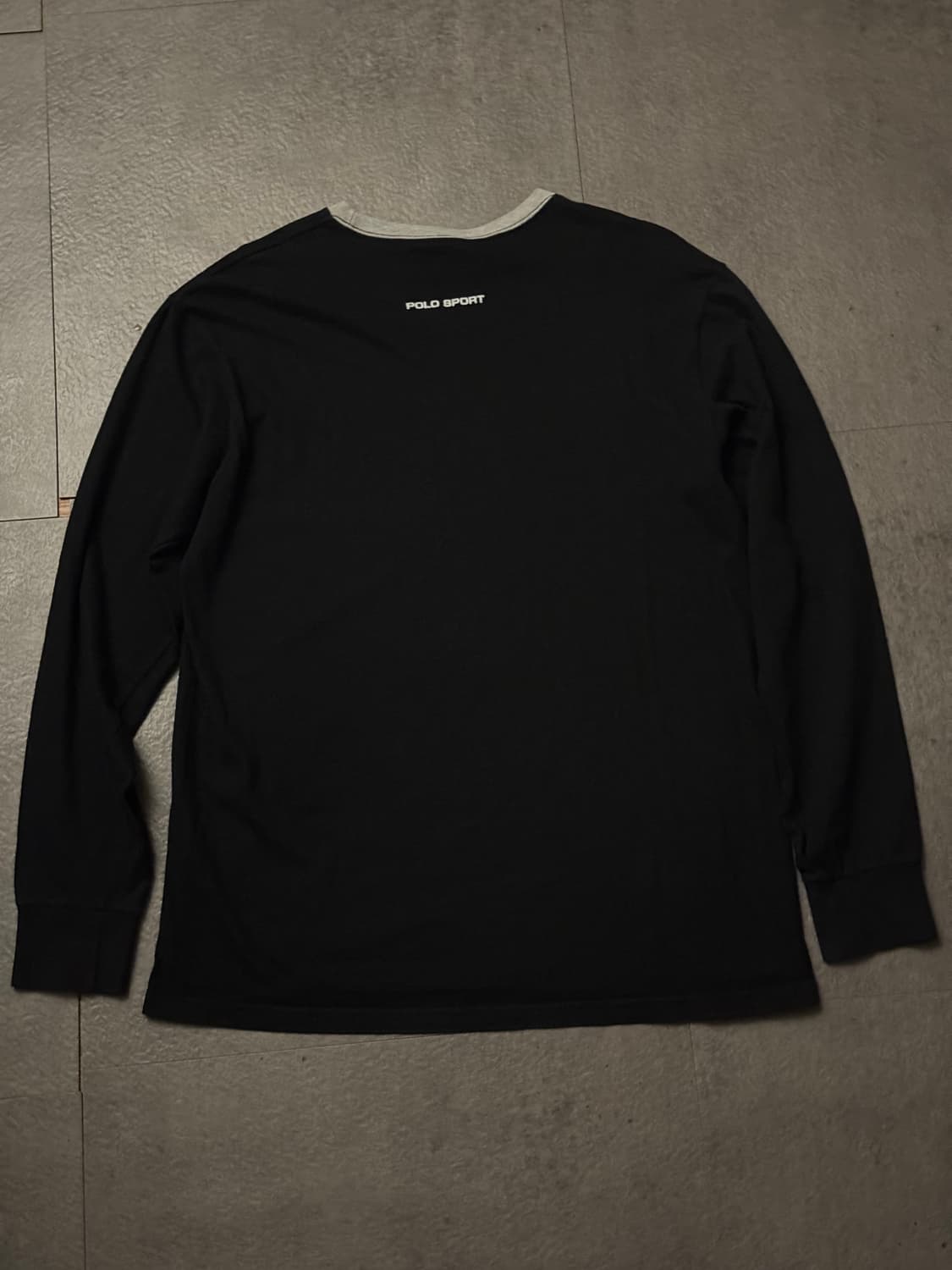 폴로 랄프로렌 폴로2000 블랙 긴팔티 상품이미지2