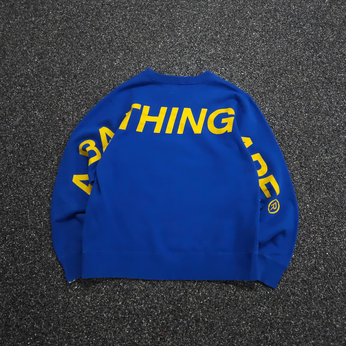 베이프 빅사루 스펠아웃 크루넥 스웻 셔츠 (L) 상품이미지2