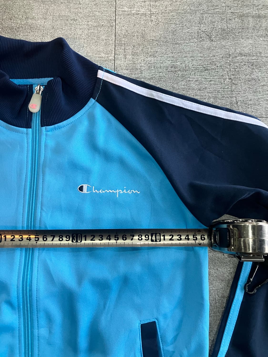 Champion 챔피온 핀터깔y2k 백로고 트랙져지자켓 상품이미지3