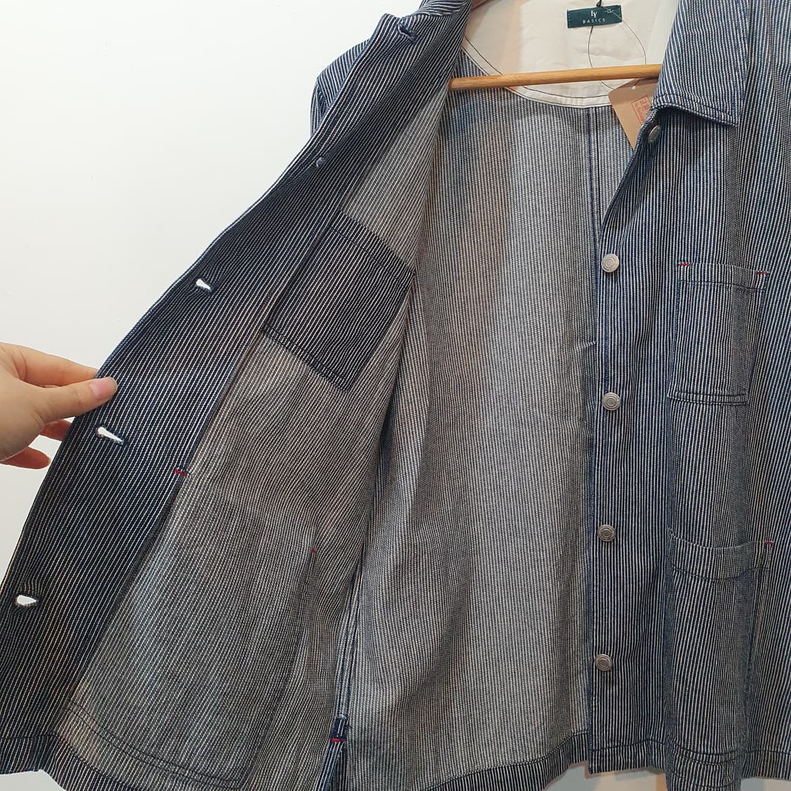 iy basics 스트라이프 자켓 상품이미지5