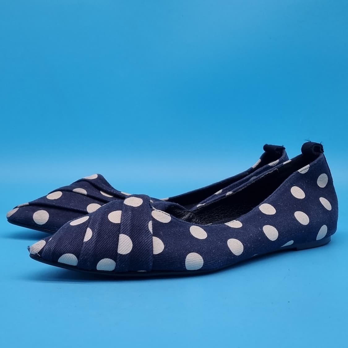 h SJSJ 도트 여성플랫슈즈 240 상품이미지1