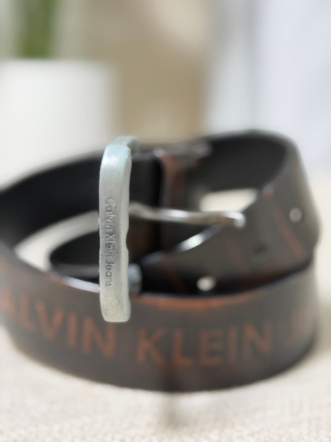 캘빈클라인 진스 가죽 벨트 상품이미지2