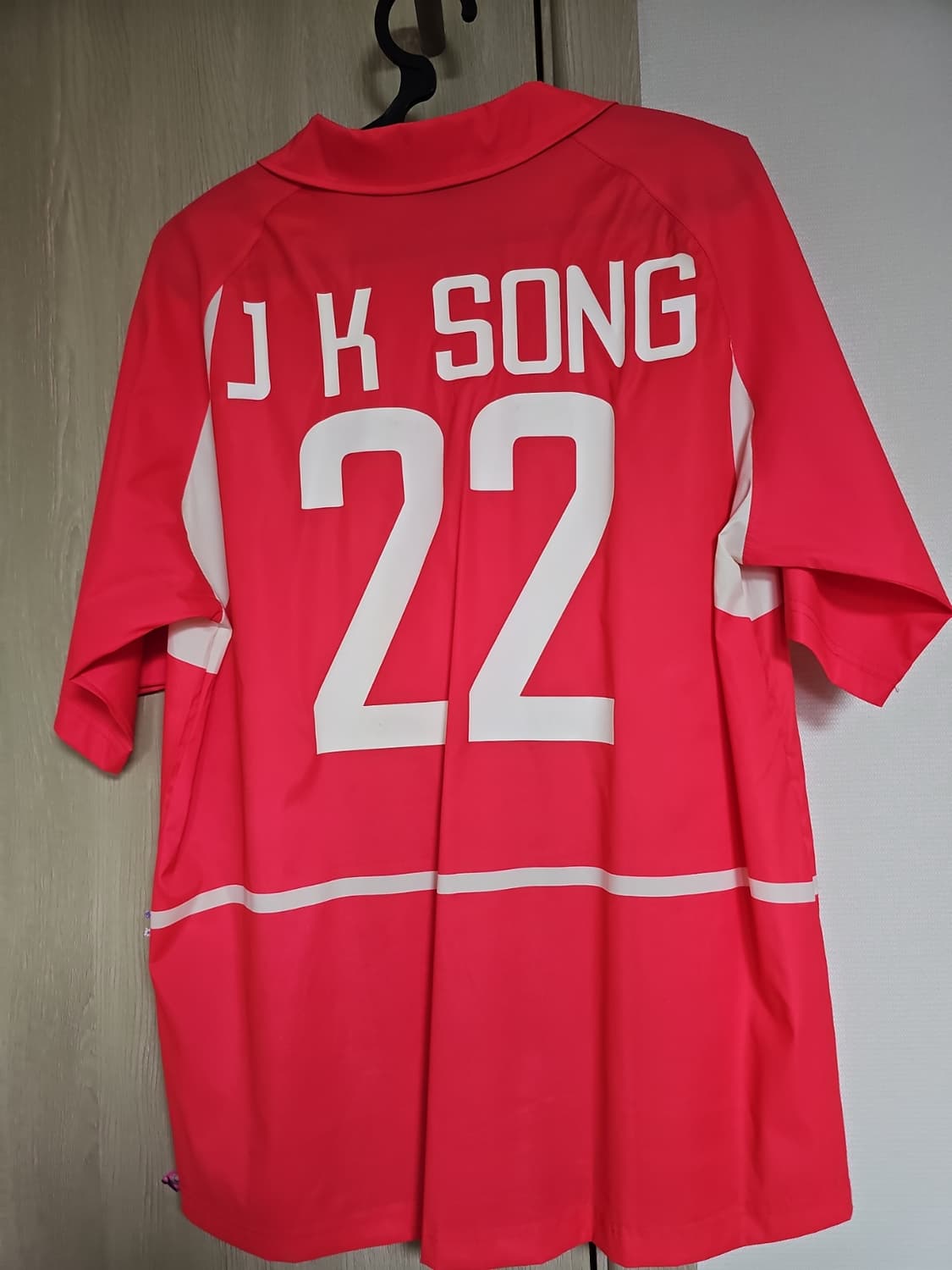 2002년 나이키 정품 대한민국 유니폼 축구 국대 유니폼 100 송중국  상품이미지3