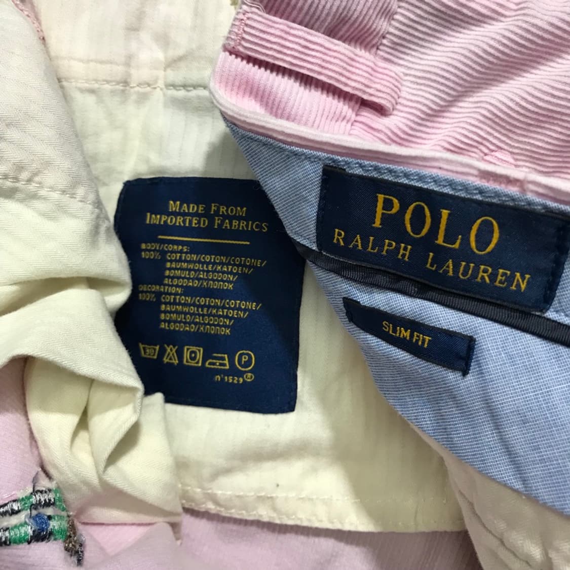 [[32] 폴로(POLO)랄프로렌 요트자수 코듀로이 반바지p187 상품이미지3