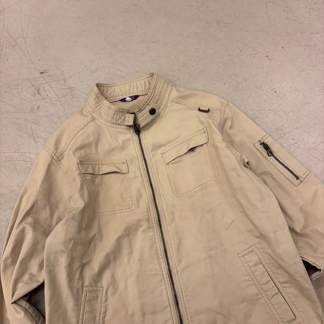 빈티지 베이지 워크 자켓 상품이미지2