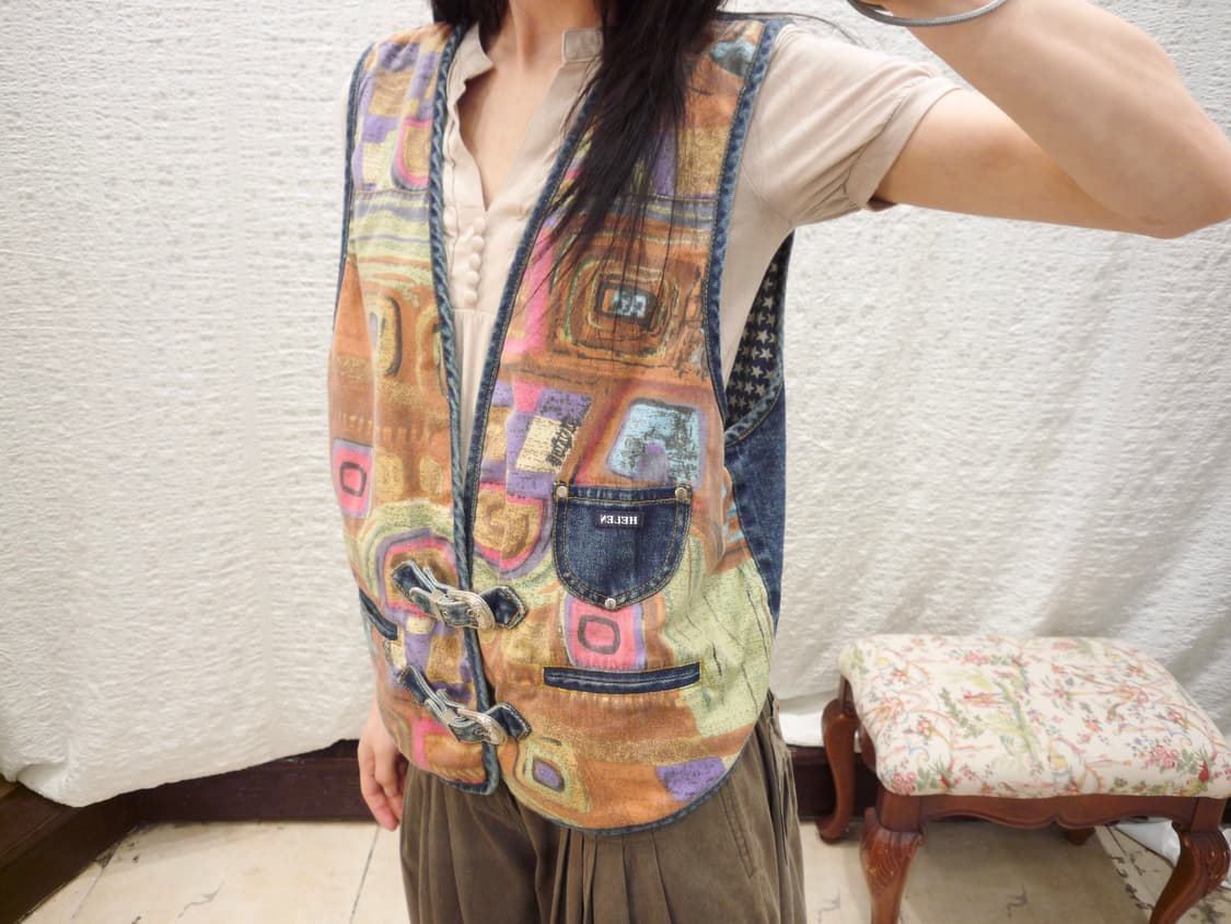 Nomad patch denim vest 상품이미지2
