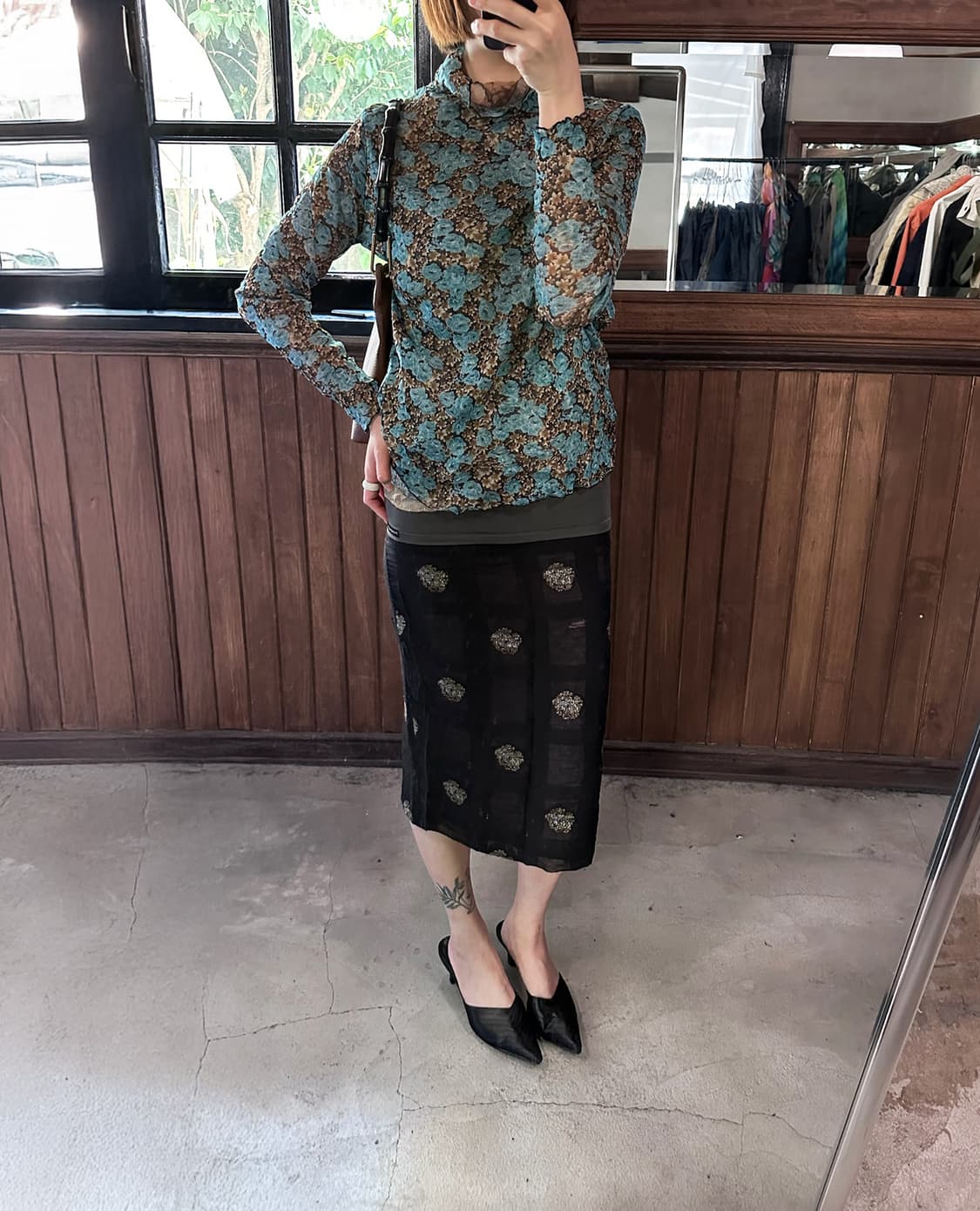 JPV reversible sheer top 상품이미지4