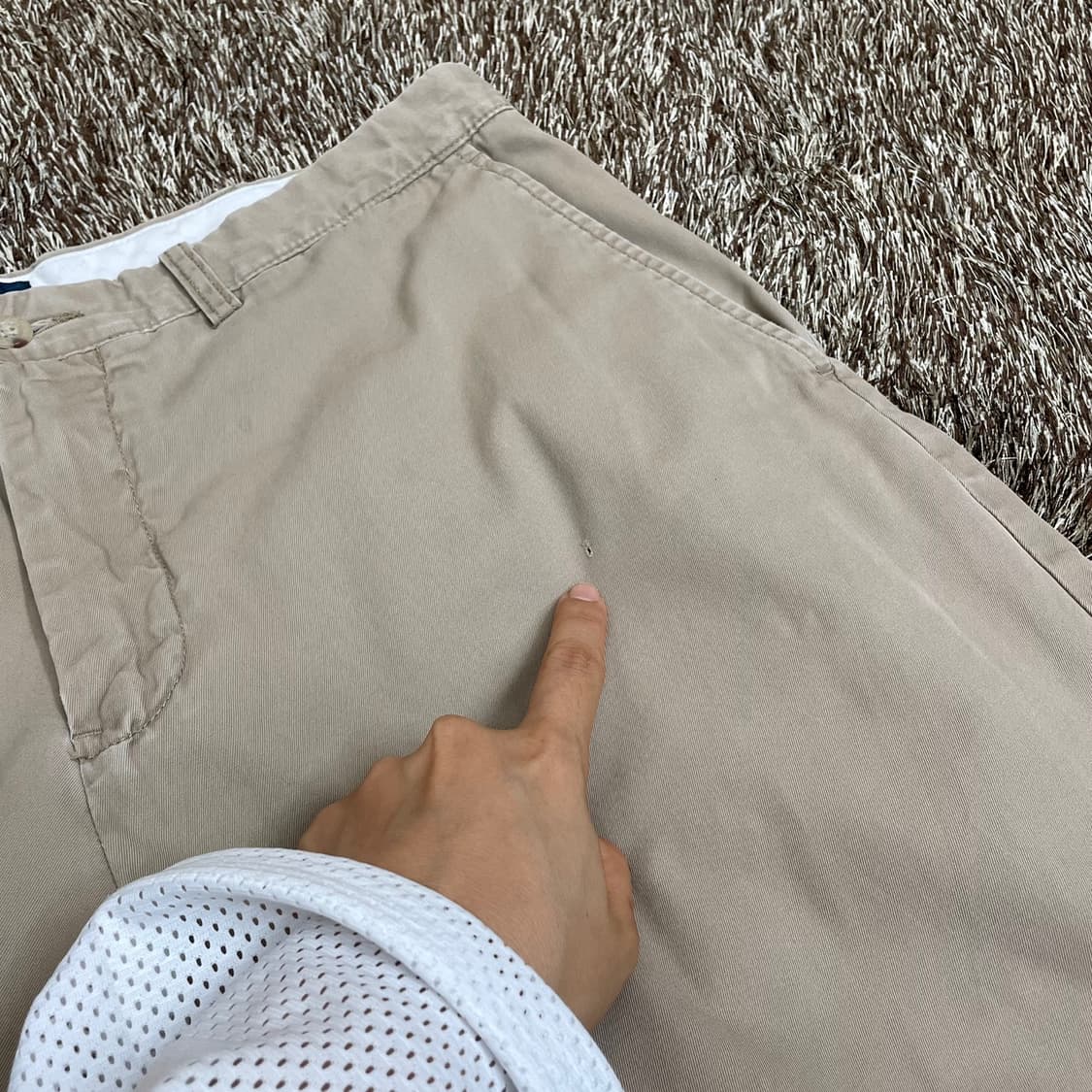 폴로 랄프로렌 진베이지 치노 하프팬츠 36 상품이미지6