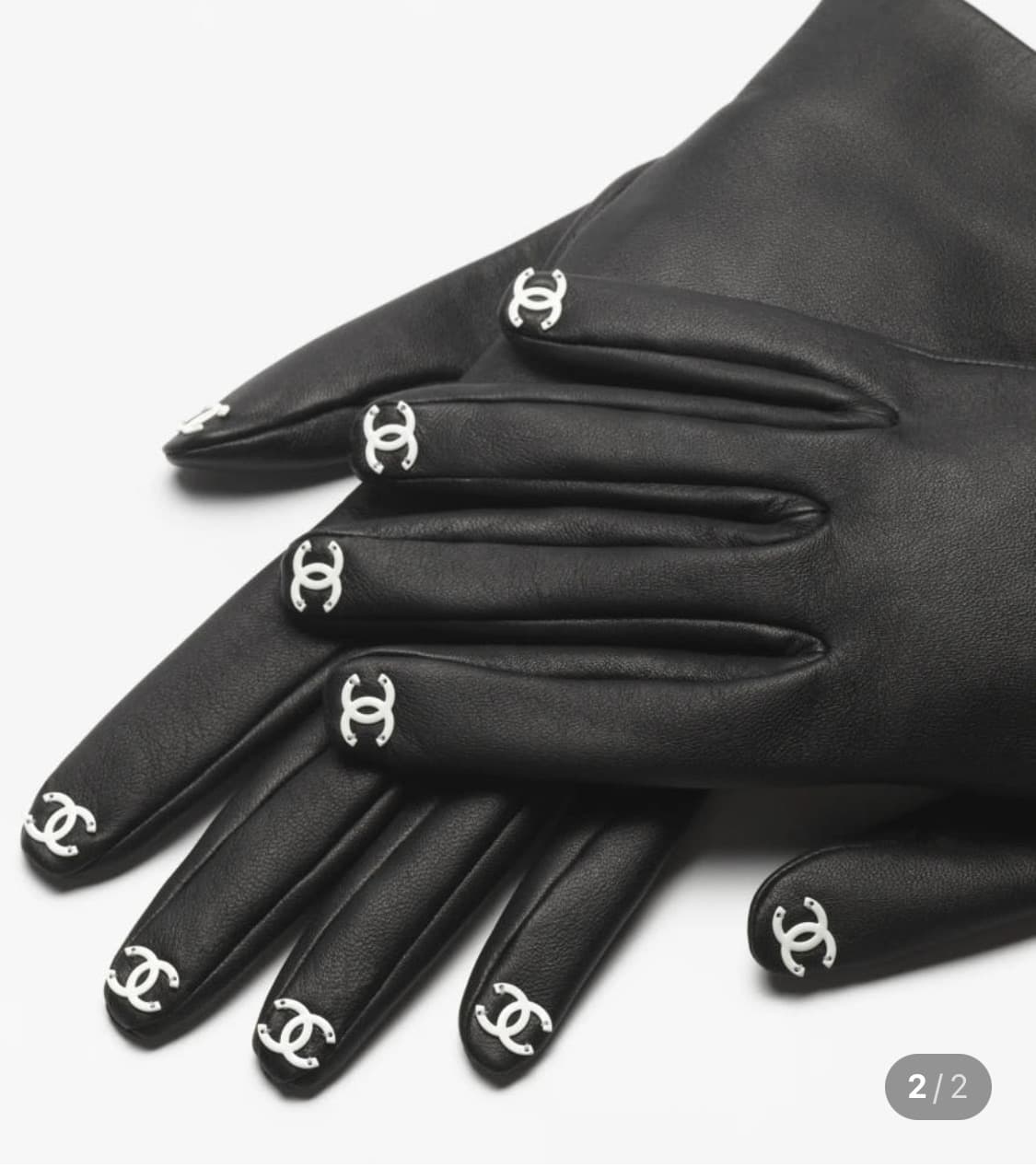 샤넬 가죽 장갑 새상품 상품이미지2